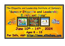 ELII’s Summer Etiquette and Leadership Enrichment Camp