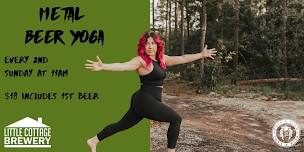 Hops & Flow Metal Beer Yoga at Little Cottage Brewery