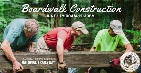 National Trails Day Boardwalk Construction at Mount Agamenticus