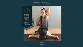 Postnatal Yoga April/June with Katy