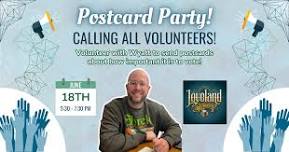 Volunteer Postcard Party: Loveland Tap and Tavern