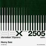 SBX: Henry Saiz (All Night Long)