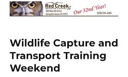 Wildlife Capture & Transport Classes