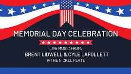 LIVE MUSIC @ THE NICKEL PLATE WITH BRENT LIDWELL & CYLE LAFOLLETT