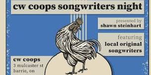 Barries Best Original Singers & Songwriters at CW Coops!