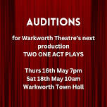 Auditions for Two One Act Plays