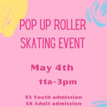 Rollerskating pop up!