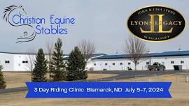 Josh Lyons 3-Day Riding Clinic