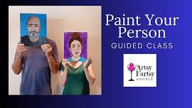 Paint Your Partner Challenge at Artsy Fartsy Studio