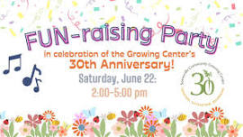 Free Fun-raising Party for The Somerville Community Growing Center's 30th! — Union Square Main Streets