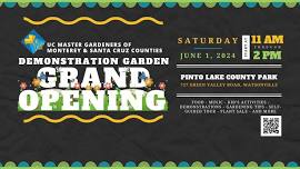 Demonstration Garden Grand Opening