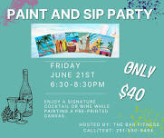 Paint and Sip Party