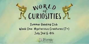 Summer Reading Club Week One (7+)