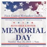 Remember & Honor Memorial Day