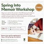 Spring Into Memoir - A Free Workshop