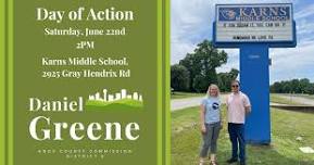 Greene for Knox Day of Action