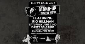 Comedian Rio Hillman at Flint's Goldmine!