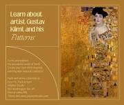 Be Inspired by Artist Gustav Klimt and his beautiful patterns