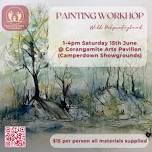 Painting with Delyce: landscape in ink & water colour