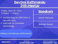 34th Meetup | Container Internals, Secure AWS Architecture