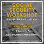 Social Security Workshop- Randolph County Library