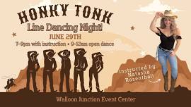 Honky Tonk Line Dancing Night! 