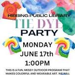 Tie-Dye Party at Hibbing Public Library