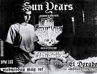 SUN YEARS (VA) THE SCURVES (NY) LUNGBUSTER (VT)