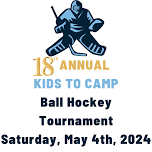 Kids to Camp Ball Hockey Tournament