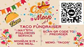 Taco fundraiser