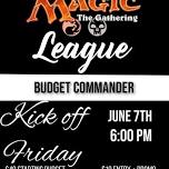 Magic the Gathering Budget Commander League