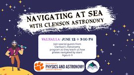 Navigating at Sea with Clemson Astronomy