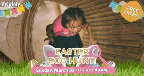 Triplets Eat & Play – Easter Egg Hunt