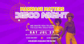 Marriage Matters Disco Night