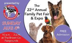 Family Pet Expo @ Brown County Fairgrounds