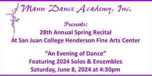 Mann Dance Academy ~ 28th Annual Recital ~ Show 2