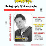 BASIC-ADVANCE PHOTOGRAPHY AND VIDEOGRAPHY WORKSHOP (All Year Round)