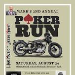 Mark 2nd Annual Poker Run and Pig Roast.