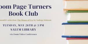 Page Turners Book Club (Virtual Zoom Meeting)