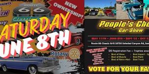 People's Choice Car show at Route 66 Classic Grill