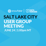 Salt Lake City User Group Meeting