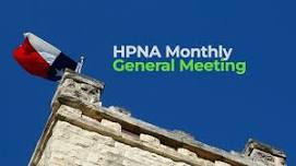 Monthly General Meeting (July 2024) — HPNA