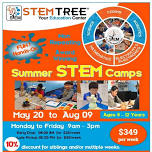 Summer STEM Camps (05/20 - 08/09) - Kids 5-12 years