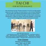 Tai Chi for Better Balance