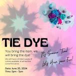 Tie Dye Party