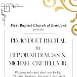 Piano Duet Recital by Deborah Demusis & Michael Cretella