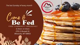 Come and Be Fed Community Breakfast