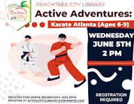 Active Adventures: Karate Atlanta (Ages 6-9)