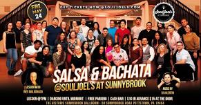 Salsa & Bachata Party w/ Lessons at inside SunnyBrook Ballroom