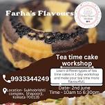 1 Day workshop with 20 types of Tea Cakes